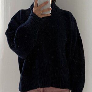 Babaà Wool Sweater, no15 Navy